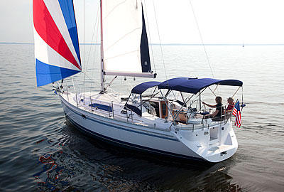 Owners enjoying the Catalina 355