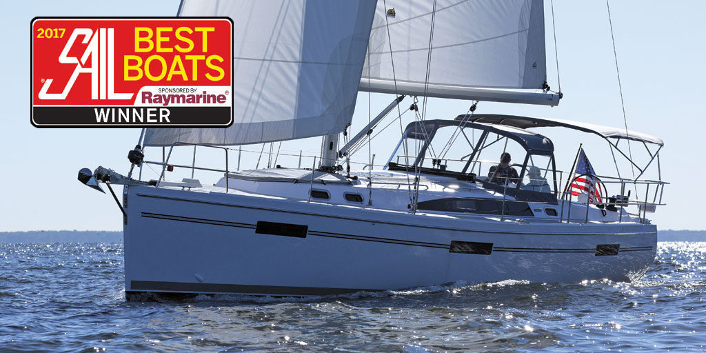 Catalina 425 with Sail Magazine 2017 Sail Best Boats Winner