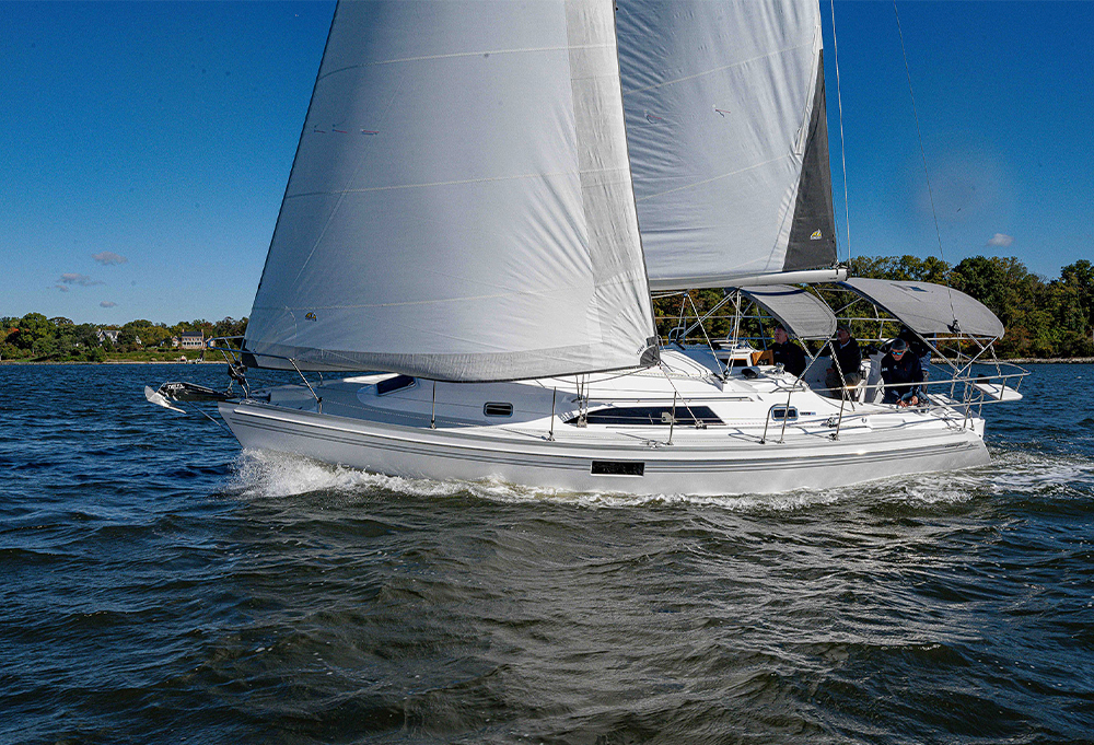 New Catalina 356 sailing