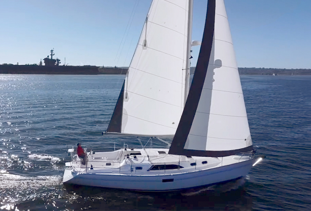 New catalina 386 Sailing